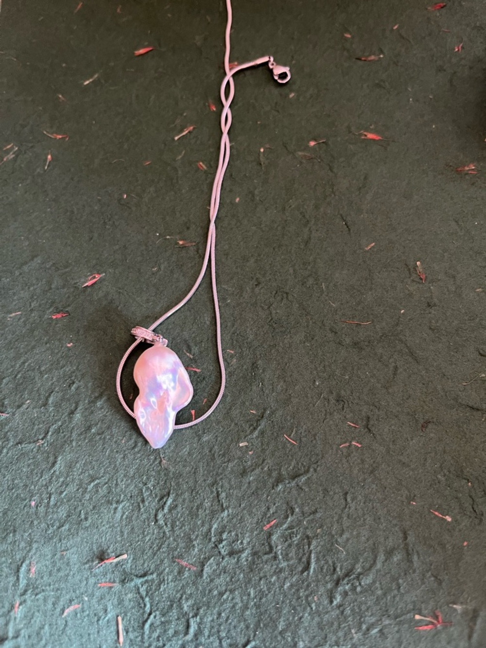 Baroque Pearl Pendant Necklace